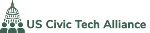 US Civic Tech Alliance logo with Capitol dome